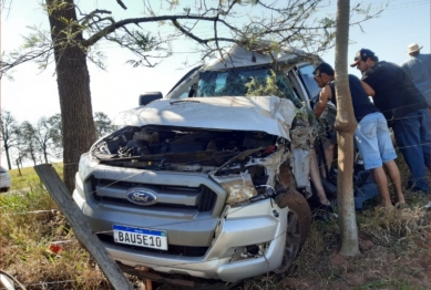 foto de Lamentável – Buraco na rodovia causou acidente fatal na região Noroeste do estado