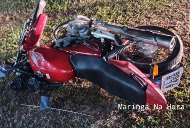 foto de Lamentável - Motociclista perde a vida no trânsito Maringaense