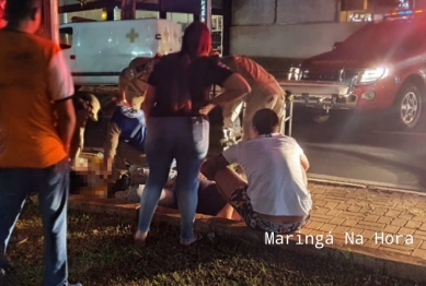 foto de Lamentável - Motociclista perde a vida no trânsito Maringaense