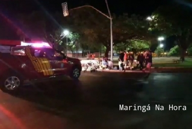 foto de Lamentável - Motociclista perde a vida no trânsito Maringaense