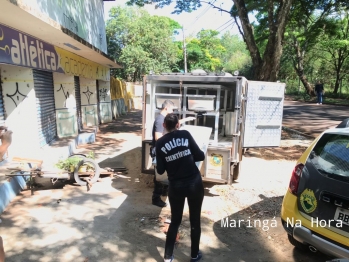 foto de Bombeiros encontram corpo carbonizado em academia abandonada em Maringá