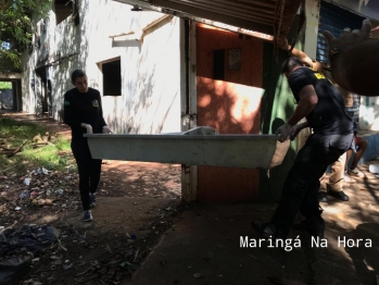 foto de Bombeiros encontram corpo carbonizado em academia abandonada em Maringá