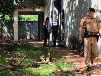 foto de Bombeiros encontram corpo carbonizado em academia abandonada em Maringá