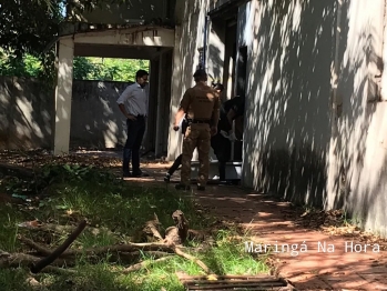 foto de Bombeiros encontram corpo carbonizado em academia abandonada em Maringá