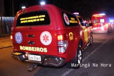 foto de Velocímetro de moto trava em 120 km/h após acidente de trânsito em Maringá