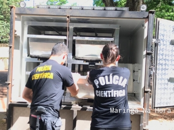 foto de Corpo carbonizado encontrado em academia abandonada em Maringá, é de uma mulher de acordo com o IML