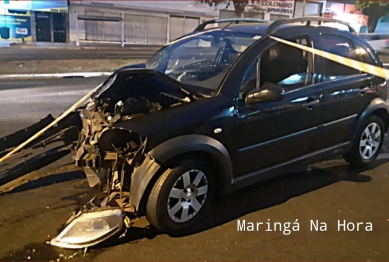 foto de Acidente entre dois carros deixa dez pessoas feridas em Maringá, uma delas em estado gravíssimo