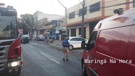 foto de Mulher vítima de acidente registrado na Colombo em Maringá, morre no hospital