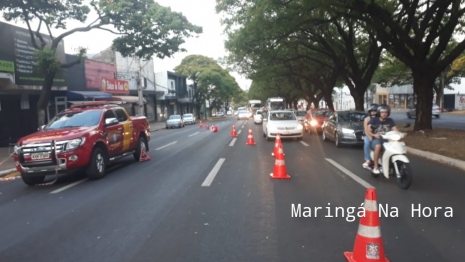 foto de Mulher vítima de acidente registrado na Colombo em Maringá, morre no hospital