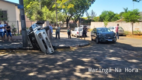 foto de Acidente de proporções no Jardim Alvorada, em Maringá 