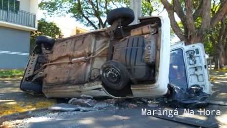 foto de Acidente de proporções no Jardim Alvorada, em Maringá 