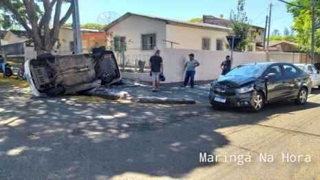 foto de Acidente de proporções no Jardim Alvorada, em Maringá 