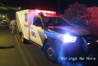 foto de Ex-presidiário é executado na frente de casa, em Maringá