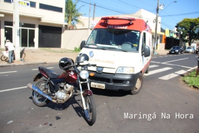 foto de A caminho da igreja, idosa é atropelada na faixa para pedestres em Maringá