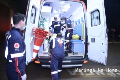 foto de Rapaz é atingido por 2 tiros no tórax durante tentativa de homicídio em Maringá