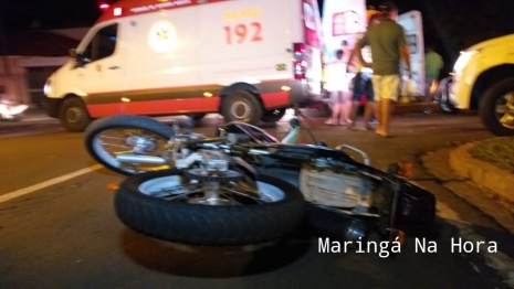 foto de Pedestre é socorrido em estado grave ao ser atropelado no Jardim Alvorada, em Maringá 