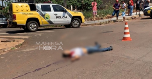 Homem é morto a tiros e outro é baleado em Marialva