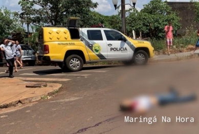 foto de Comerciante é morto a tiros em plena luz do dia em Marialva