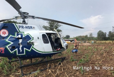 foto de Colisão frontal na região deixa 4 pessoas ferida entre as cidades de Flórida e Lobato