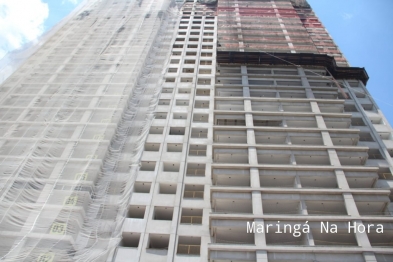 foto de Homem morre após cair em fosso de elevador em obra em Maringá