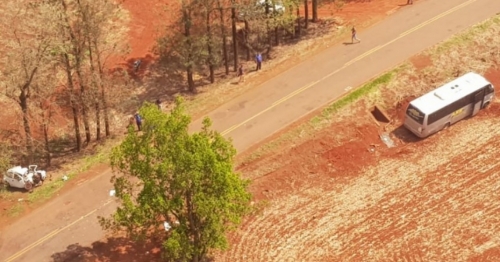 Urgente - Acidente com vítima fatal na rodovia que liga a cidade de Marialva até o Distrito de Aquidaban