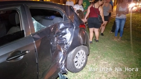 foto de Motorista avança preferencial e causa acidente grave em Maringá 