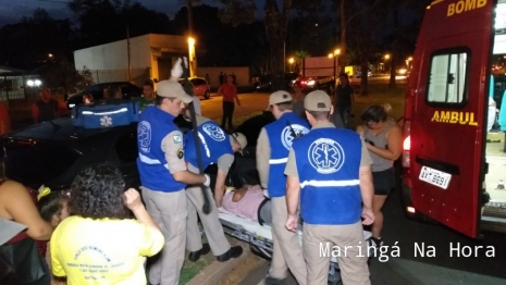 foto de Motorista avança preferencial e causa acidente grave em Maringá 