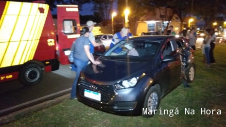 foto de Motorista avança preferencial e causa acidente grave em Maringá 