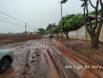 foto de Temporal causou transtornos e prejuízos na tarde de hoje em diversos pontos de Maringá