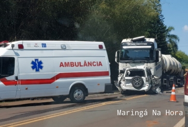 foto de Caminhonete de Mandaguari se envolve em acidente com óbito na região de Londrina