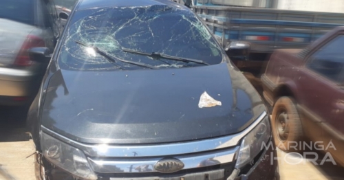 Carro carregado com meia tonelada de maconha capota entre Castelo Branco e São Jorge do Ivaí