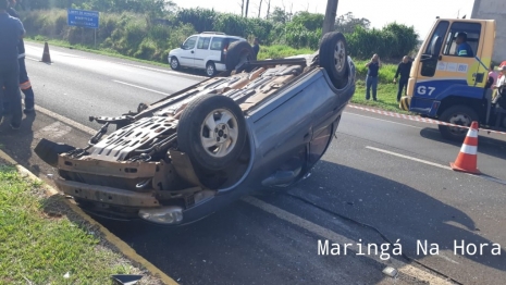 foto de Acidente de grandes proporções deixou 5 pessoas feridas, uma delas em estado grave na BR -376 entre a cidade de Mandaguaçu e o Distrito de Iguatemi