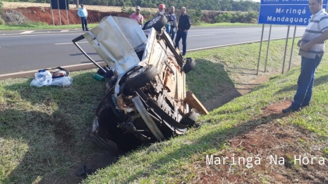 foto de Acidente de grandes proporções deixou 5 pessoas feridas, uma delas em estado grave na BR -376 entre a cidade de Mandaguaçu e o Distrito de Iguatemi