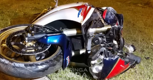 Motociclista morre após bater em poste, em Maringá