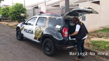 foto de Atentado a tiros contra a residência de um policial civil de Maringá