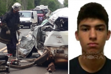 foto de Morador de Sarandi morre em grave acidente envolvendo carro e carreta