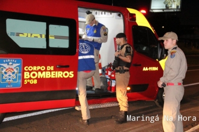 foto de Ciclista é socorrido em estado grave ao ser arrastado por mais 100 metros em Maringá