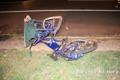 foto de Ciclista é socorrido em estado grave ao ser arrastado por mais 100 metros em Maringá