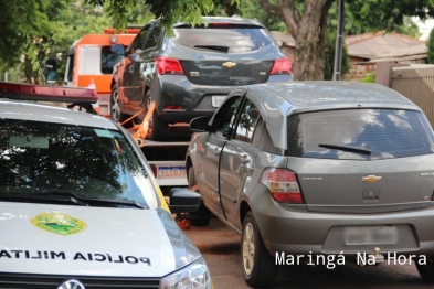 foto de Polícia Militar de Sarandi recupera dois carros roubados em Maringá