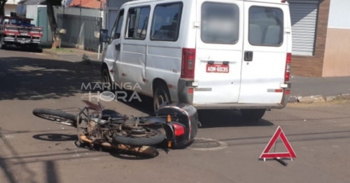 Motociclista fica inconsciente após grave acidente em Sarandi 