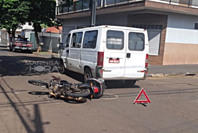 foto de Motociclista fica inconsciente após grave acidente em Sarandi 