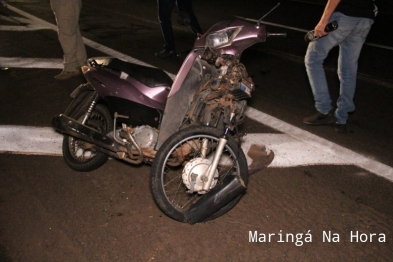 foto de Motociclista sofre ferimentos graves após cair embaixo de caminhão entre Sarandi e Marialva