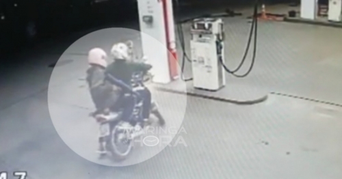 Criminosos assaltam posto de gasolina com fuzil em Maringá