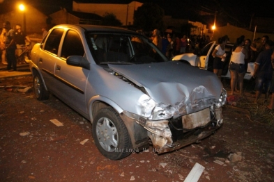 foto de Motociclista sofre traumatismo craniano após grave acidente em Sarandi