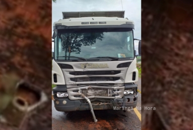 foto de Colisão frontal de carro e caminhão mata homem de 30 anos na região de Colorado