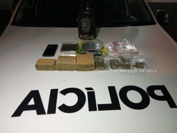 foto de Rotam prende traficante com grande quantidade de drogas em Sarandi