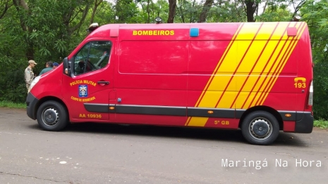 foto de Motorista e passageiro ficaram presos às ferragens após acidente grave entre Maringá e Iguaraçu