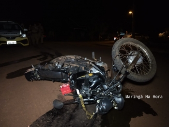 foto de Entregador de lanches é arremessado 30m após grave acidente com carro em Paiçandu