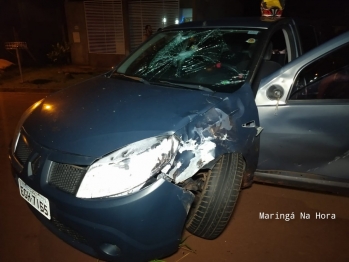 foto de Entregador de lanches é arremessado 30m após grave acidente com carro em Paiçandu