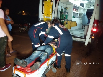 foto de Entregador de lanches é arremessado 30m após grave acidente com carro em Paiçandu